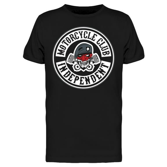 Motorcycle Club Independent T-Shirt Men -Image by Shutterstock, Male 3X-Large