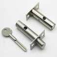 thumbnail image 2 of Tube Well Lock With Key Stainless Steel Security Bolt For Fire Escape Doors, 2 of 9