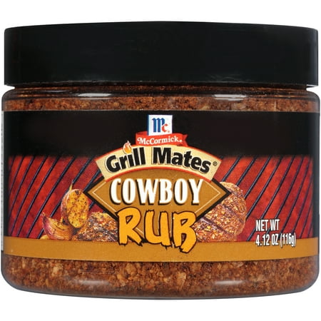 UPC 052100015521 product image for McCormick Grill Mates Rub, Cowboy 4.12 oz. | upcitemdb.com