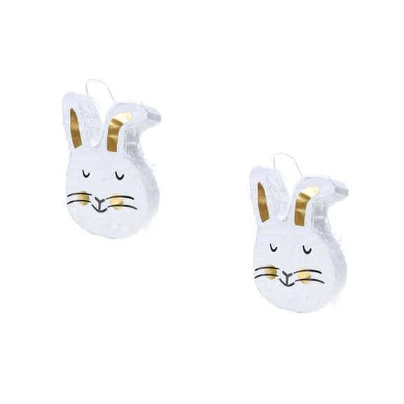 2 Pinata Tree Decoration Paper Pinata 35x23cm White