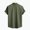 Army Green, variant on Afdoent Men's Casual Shirts Casual Male Shirts Short Sleeve Loose Fit With Classic Collar Ideal For Summer Wear Versatile Male Fashion Apparel Classic Fit