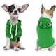 thumbnail image 3 of Disfraz de rana para perro, ropa para mascotas para clima frío, simulación de cachorros, trajes para chihuahua, yorkshire terrier, pomerania, talla M, 3 of 4