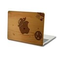 thumbnail image 1 of KSK KAISHEK Hard Shell Case Only for MacBook Pro 13" with No Touch 2012 - 2015 A1502 & A1425, Wood grain 131, 1 of 5