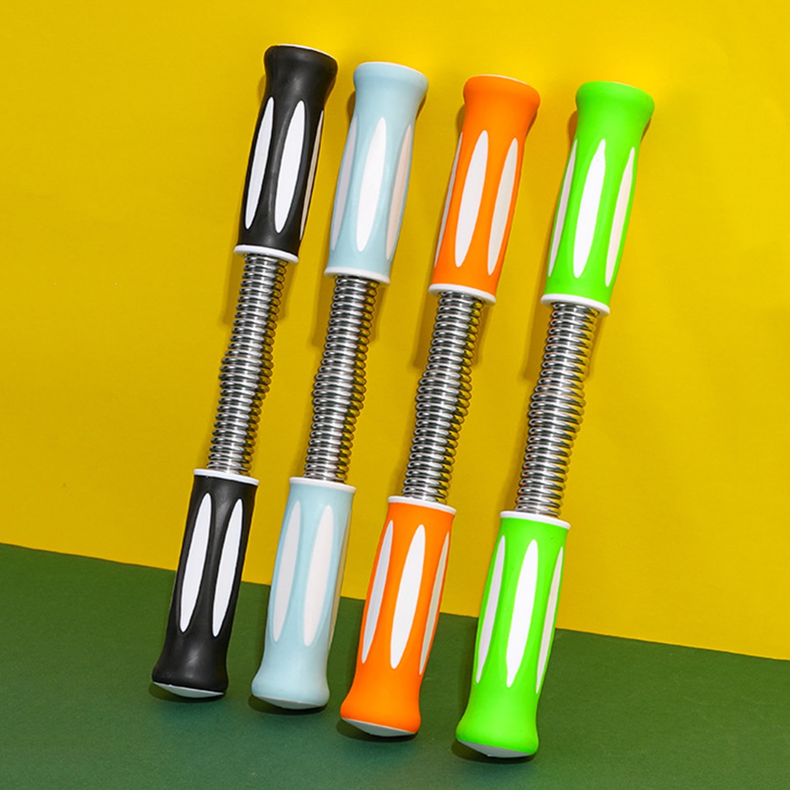 Power Spring Rod Forearm Strengthener Spring Arm Strength Trainer Upper Body Exercise Equipment Workout Accessory