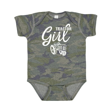 

Inktastic Tractor Girl Gift Baby Girl Bodysuit