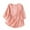 Pink, variant on Cotton Linen Tops for Women Puff Sleeve Shirts Crewneck Embroidery Dressy Blouses Casual Loose Flowy Tops