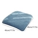 thumbnail image 3 of Almohada de falso pelo azul, almohadón de silla de terciopelo grueso, 18x18in, 3 of 7