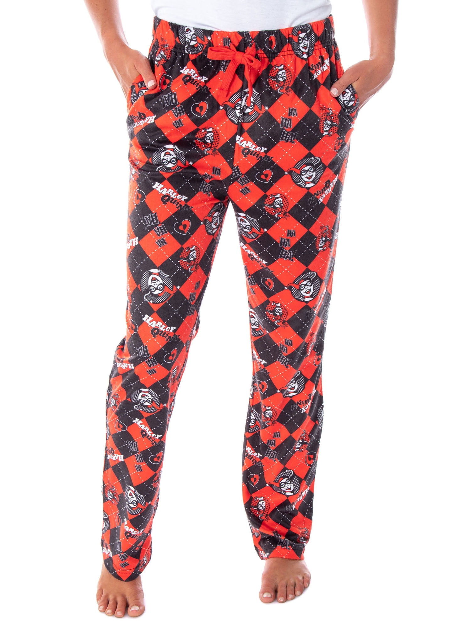 DC Comics Harley Quinn Pigiama Womens Mad Love T-Shirt & Cycling Short Set DC Comics Harley Quinn Pigiama Womens Mad Love T-Shirt & Cycling Short Set