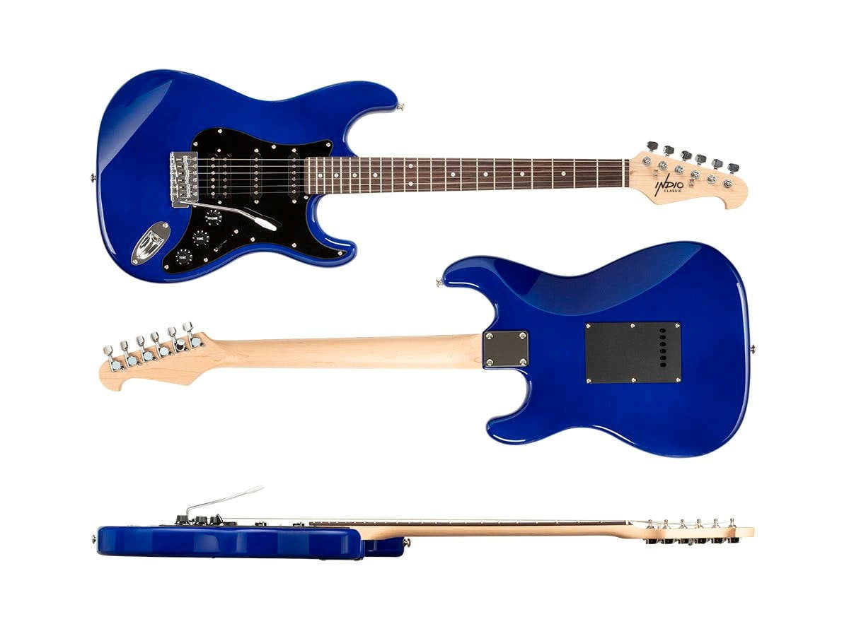Monoprice indio cali classic sale hss electric guitar