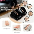 thumbnail image 4 of Gymax Rolling Foot Massager Shiatsu Foot Massage Machine w/ Remote Control Black, 4 of 9