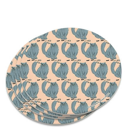 

Mascara Cat Novelty Coaster Set