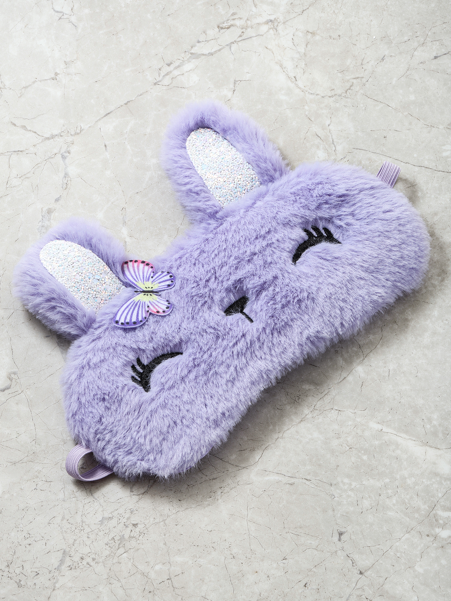 Way to Celebrate Easter Purple Bunny Facemask, 1 Piece