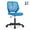Blue, variant on Costway Height-adjustable Ergonomic Kids Desk Chair with Universal Casters Working Chair Blue