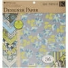 Amy Butler Lotus Two-Sided Paper Pad 12x12, Faded China