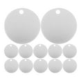 thumbnail image 1 of MLINS 25pcs Aluminum Round Blank Tags for DIY Engraving Dogs ID Tags Unfinished Name Tags Dog Collar Pendant Tags Blank Dog Tags, 1 of 6