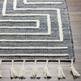 thumbnail image 4 of Hauteloom Aditya Jute Living Room, Bedroom Area Rug - Global - Beige, Blue - 6' x 9', 4 of 11