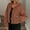 Brown, variant on Vivianyn HD Women's Distressed Frayed Hem Denim Jacket, Casual Button Down Coat,Navy,Size S-XXL
