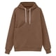 thumbnail image 3 of Ceisia Men's Loose Fit Hooded Sweatshirt with Large Pet Pocket & Puppy Print for Casual Wear Brown XL Gifts, 3 of 5