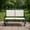 Beige, variant on Topcobe Double Chair Outdoor, Patio Glider Bench, Porch, Backyard, Sturdy, Black