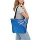 thumbnail image 2 of Easygdp Blue Christmas With Snowflakes Bolso de Hombro para Mujer, Bolso Bandolera y Cartera de Mano Elegante para Uso Diario, 2 of 6