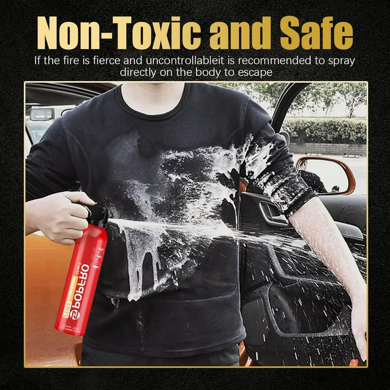 FEROSTICKER Sall Autoatic Fire Extinguisher U2013 Non-Toxic, Copact