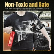 2 Pcs Portable Fire Extinguisher | 4-in-1 Small Fire Extinguisher for Home, Garage, Kitchen, Car | For Electric, Textile and Grease Fires |Easy Clean | Wall Mount Incl