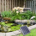 thumbnail image 4 of OULII Solar Powered Water Pump 1 Set For Garden Decor And Outdoor Settings, 4 of 8