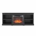 thumbnail image 5 of Baileywick TV Console with Electric Fireplace for TVs up to 75", Black Oak, 5 of 9