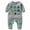 Gray, variant on TFEOQRY Infant Kids Girls Boys Cotton Rompers Long Sleeve St. Patrick's Day Heart Printed Jumpsuit Romper Black