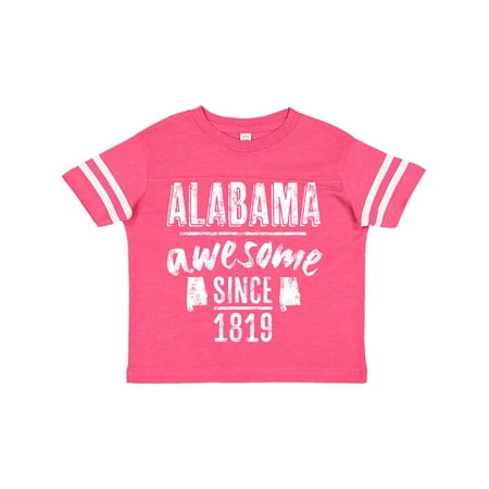 

Inktastic Alabama Awesome Since 1819 Gift Toddler Boy or Toddler Girl T-Shirt
