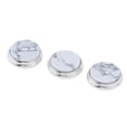 thumbnail image 3 of lionlar Trumpet Finger Buttons Musical Brass Instrument Parts Accessory White Gray, 3 of 8