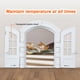 thumbnail image 4 of Puerta francesa para gatos puertas dobles engrosadas puerta interior para perros y mascotas fácil instalación para interiores ANGGREK Otros, 4 of 8