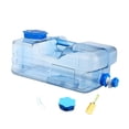 thumbnail image 3 of Contenedor de agua para acampar con tapa de rosca, jarra portátil de almacenamiento de agua con grifo para viajes de mochilero, emergencias, 3 of 8