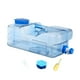 thumbnail image 3 of Contenedor de agua para acampar con tapa de rosca, jarra portátil de almacenamiento de agua con grifo para viajes de mochilero, emergencias, 3 of 8