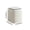 #2682-White, variant on Cevemin Plastic Double Layer Desktop Trash Can with Sealed Lid Large Capacity Mini Waste Bin, One Hand Lazy Design for Bedroom Nightstand Living Room Office Table]
