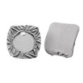 thumbnail image 2 of ziyahi Chair Cover Slipcover Stretch Seat Computer Protection Set Anti-Dirty Thicken Solid Business Home Wedding Universal Silver Gray/Set, 2 of 9