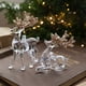 thumbnail image 5 of Adornos colgantes de copos de nieve transparentes para árbol de Navidad, colgante de acrílico, decoración navideña para el hogar, regalos de Navidad, Año Nuevo 2025, 5 of 5