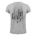 thumbnail image 4 of Vedolay Tshirts For Men T-Shirt Cotton Crew Neck Short Sleeve Tops Printed Tee,Gray XL, 4 of 5
