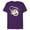 Purple, variant on Disney 100 Pluto Loyal Since 1930 Retro Vintage D100 - Short Sleeve Blended T-Shirt for Adults - Customized-Black