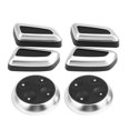 thumbnail image 2 of Adjustment Switch Cover,6Pcs Car  Adjustment Knob Button Switch Cover Trim Fit For A3 A4 A5 A6 Q3 Q5, 2 of 8