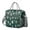 Green Christmas Snowflake, variant on Green Christmas Tree and Snowflake Pattern Womens Lunch Box for Work,Insulated Large Lunch Bag for Tween and Teen,Loncheras Para Mujer,Leakproof Adult Lunch Bag for Work,Beach,Travel,Picnic,Camping