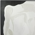 thumbnail image 5 of DecMode Contemporary Polystone Black and White Abstract Canvas Framed Wall Art, Set of 2 30"W x 40"H, 5 of 13