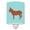 Blue Check, variant on Irish Donkey Pink Check Ceramic Night Light