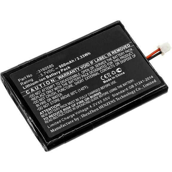 Batteries N Accessories BNA-WB-L8156 Cordless Phones Battery - Li-ion, 3.7V, 900mAh, Ultra High Capacity Battery - Replacement for Bang  Olufsen 3160585 Battery