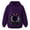 Purple, variant on Halloween Oversized Pet Pouch Hoodie with Pocket Front Holding Hole for Small Cat and Puppy Soft Cozy Sweatshirts Comfortable Leisure Daily