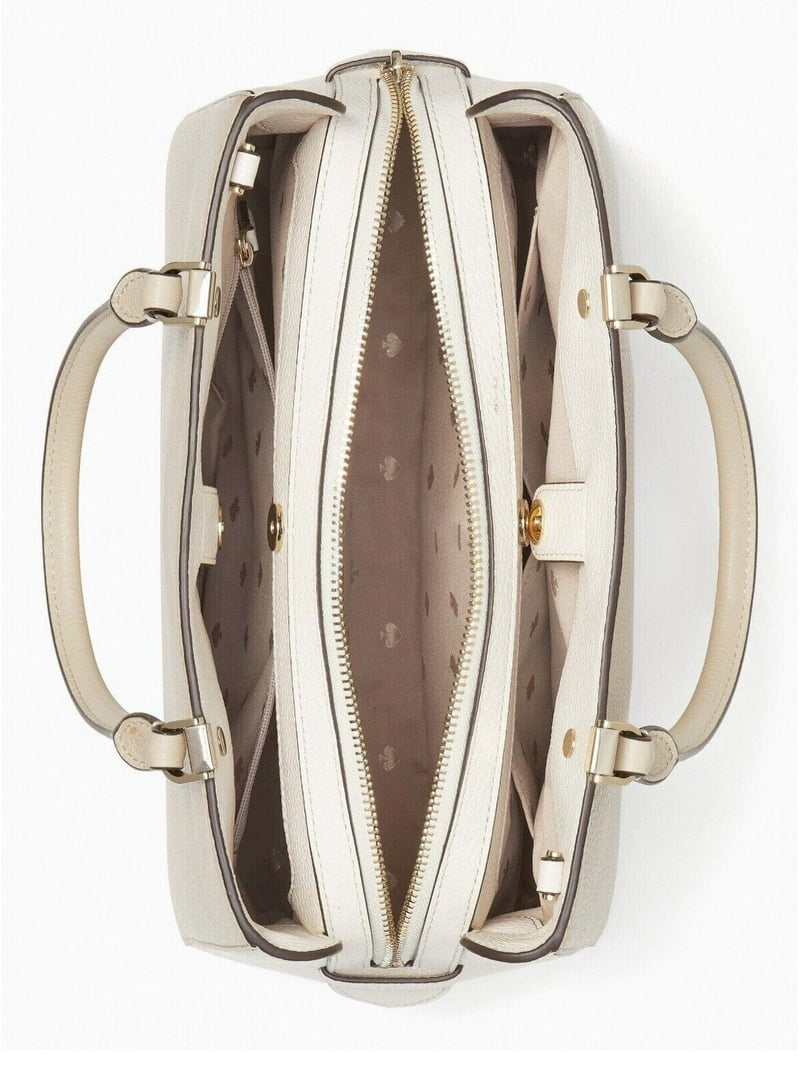 Kate Spade Medium Leila Satchel Crossbody Shoulder Bag in Light