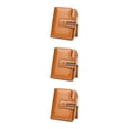 thumbnail image 4 of Qarigey Cartera de cuero para mujer, monedero plegable para cambio de dinero, tarjetero para compras, crédito, débito, bolsa de transporte, Type1 NO1, 4 of 6