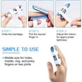 thumbnail image 4 of Woeilo Finger Splint, 2PCS Finger Support Brace Finger Stabilizer for Broken Fingers Straightening Arthritis Knuckle Immobilizationm, Size for Middle Finger, 4 of 5