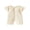 Apricot, variant on BemeyourBBs Newborn Baby Girl Summer Clothes Knit One Piece Romper Outfits Infant Crew Neck Short Sleeve Snap Button Knit Jumpsuit