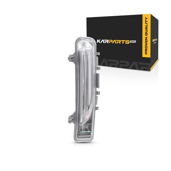 CarLights360: For Ford Edge Parking Light Assembly 2011 2012 2013 2014 Driver Side | LED | w/ Bulbs | DOT Certified | Replacement For FO2520186 | BT4Z 13201 A